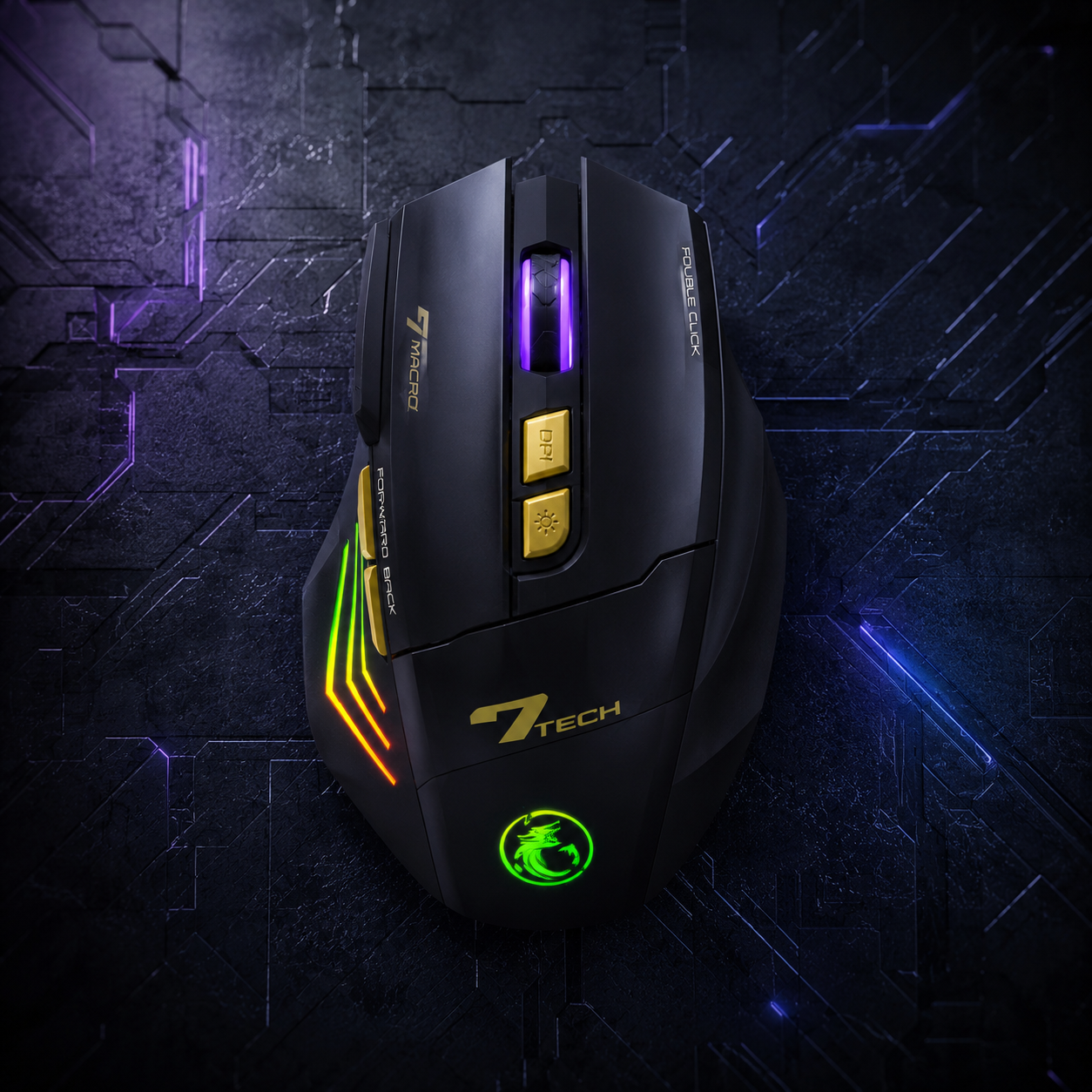 Mouse GW-X7 ángulo lateral